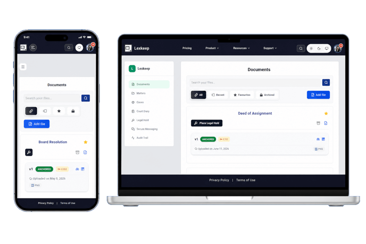 Tamper-Resistant Document Management for Legal, Compliance, and Enterprise Teams